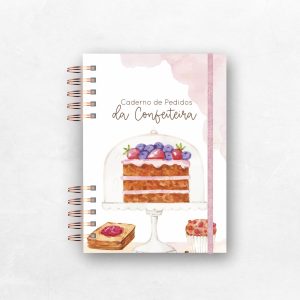 caderno de pedidos confeiteira