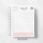 AGENDA PLANNER VISÃO DIÁRIA