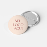 Button Personalizado com Sua Marca | 3,8cm