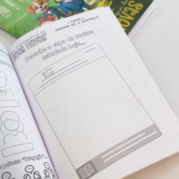 caderno de assembleias infantil