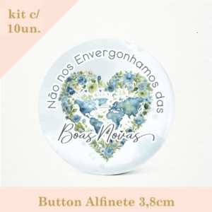 Kit 10 buttons assembleia