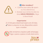 arquivos digitais instruções