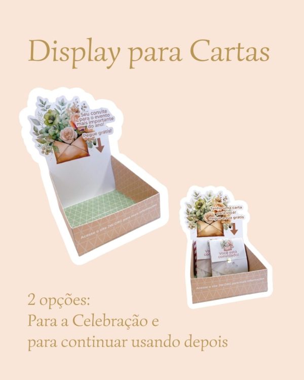 display para cartas