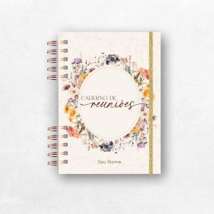caderno de reuniões