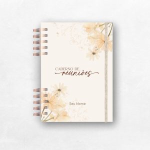 caderno de reuniões